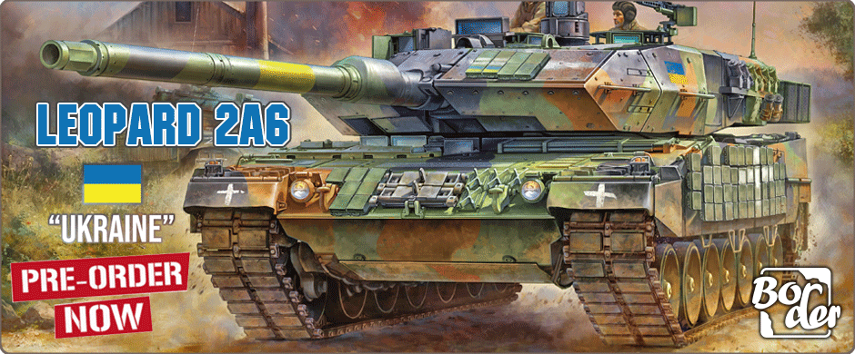1/35 Ukraine Leopard 2A6 Main Battle Tank